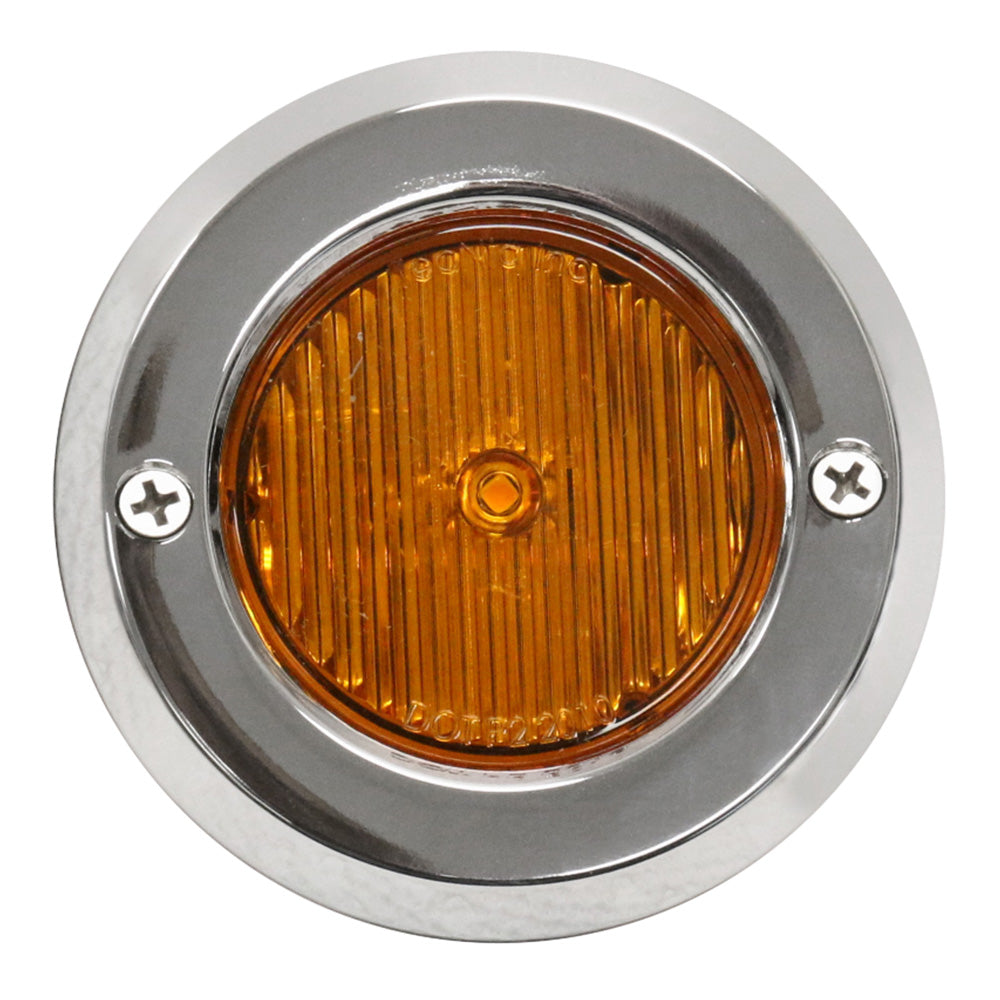 Kenworth 10" Drop Visor with 2" LED Lights