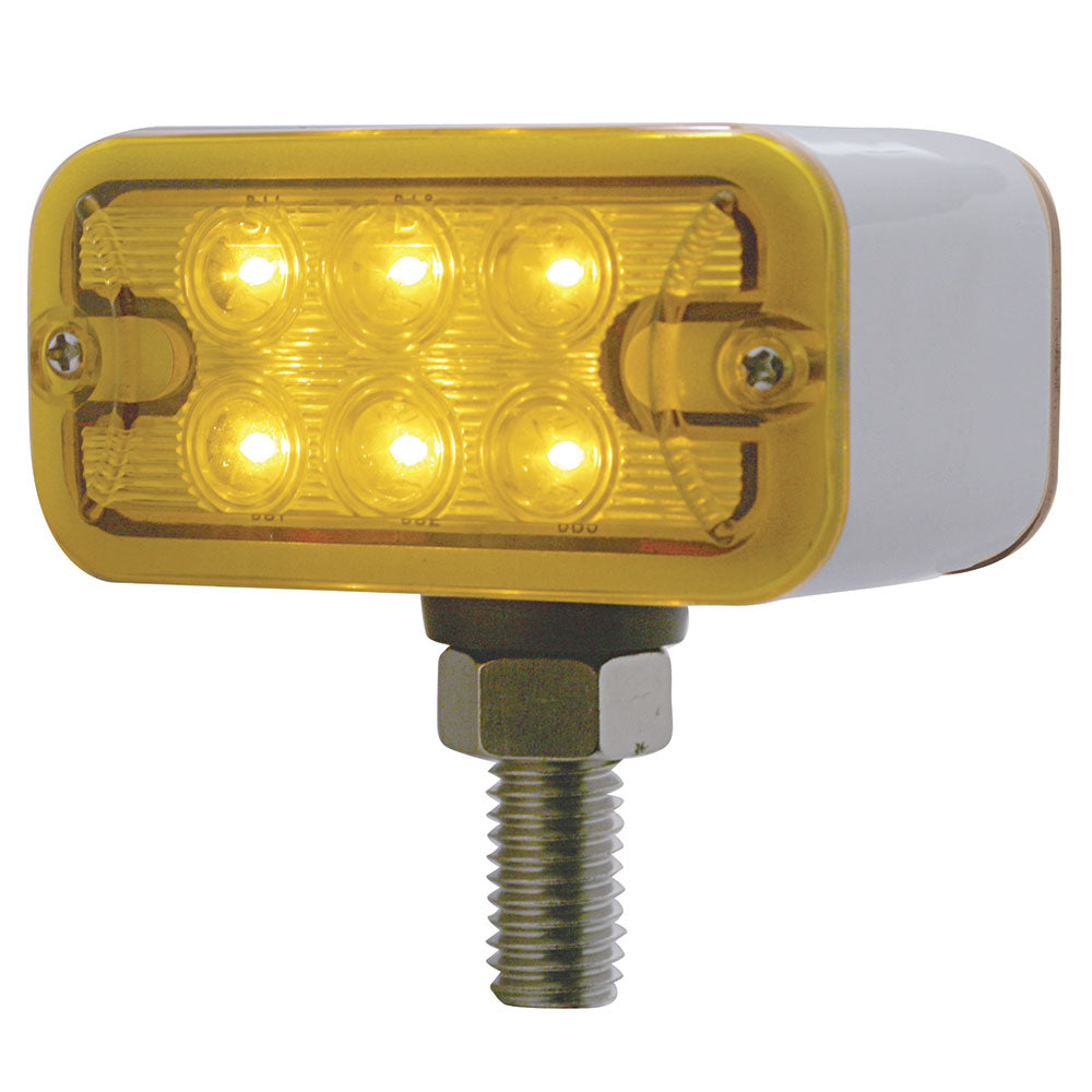 3" 6 LED Rectangular Double Face Light