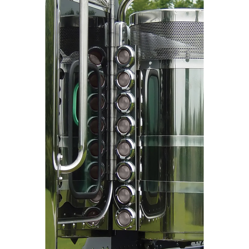 Peterbilt 15" Premium Donaldson Rear Air Cleaner Light Bars
