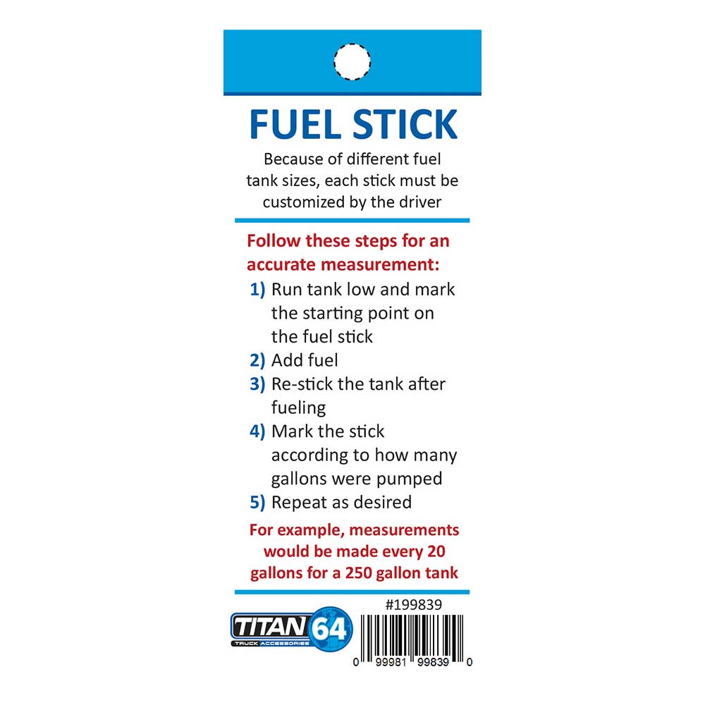 Drivers Accurate Fuel Stick