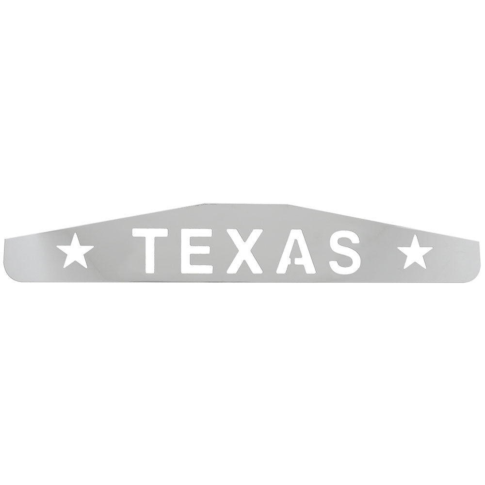 Chrome Texas Mud Flap Weight 4" x 24" (EA)