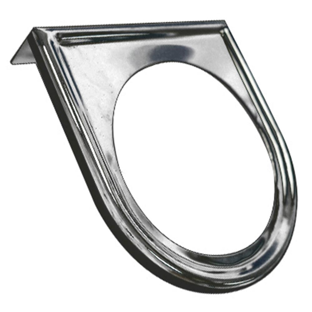 Teltek Single Chrome Gauge Bracket