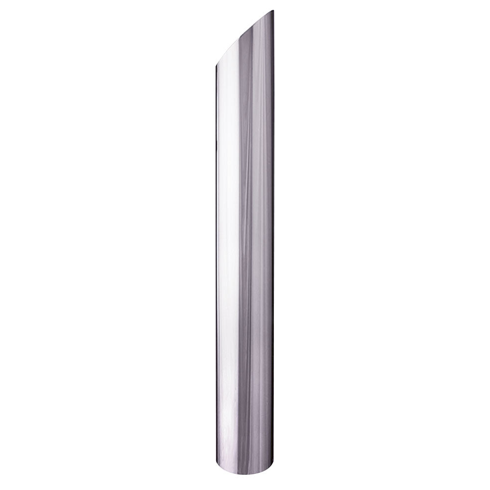8"D x 108"L Mitered One-Piece Chrome Stack