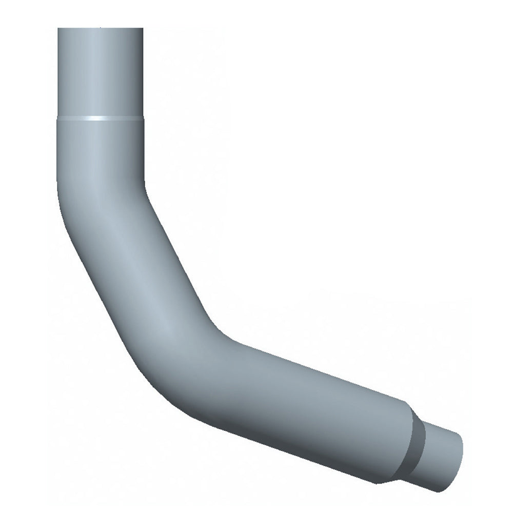 Kenworth W900L 8" Right Chrome Elbow For 40" Steps