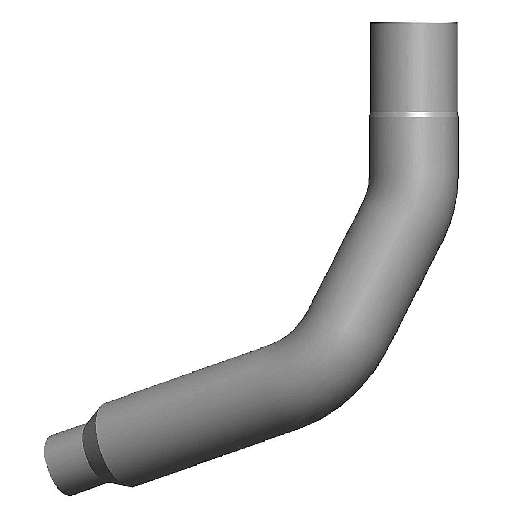 Kenworth W900L 6" Left Chrome Elbow For 45" Steps