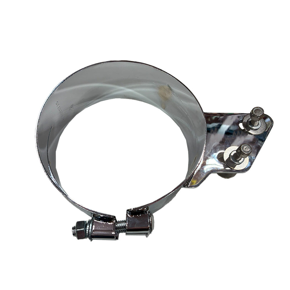 Peterbilt 359, 379 Chrome 7" Angle Bracket Clamp