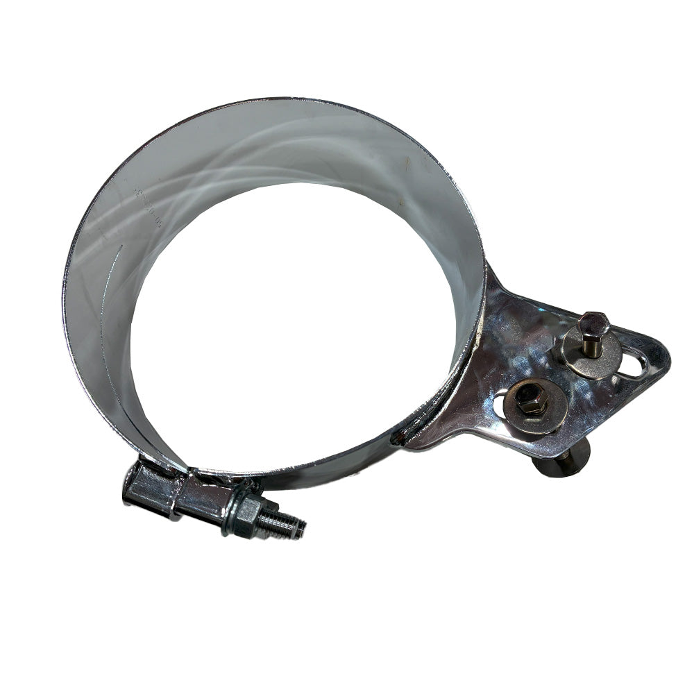 Peterbilt 359, 379 Chrome 8" Angle Bracket Clamp