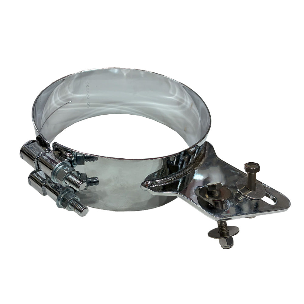 Peterbilt 359, 379 Chrome 8" Angle Bracket Clamp