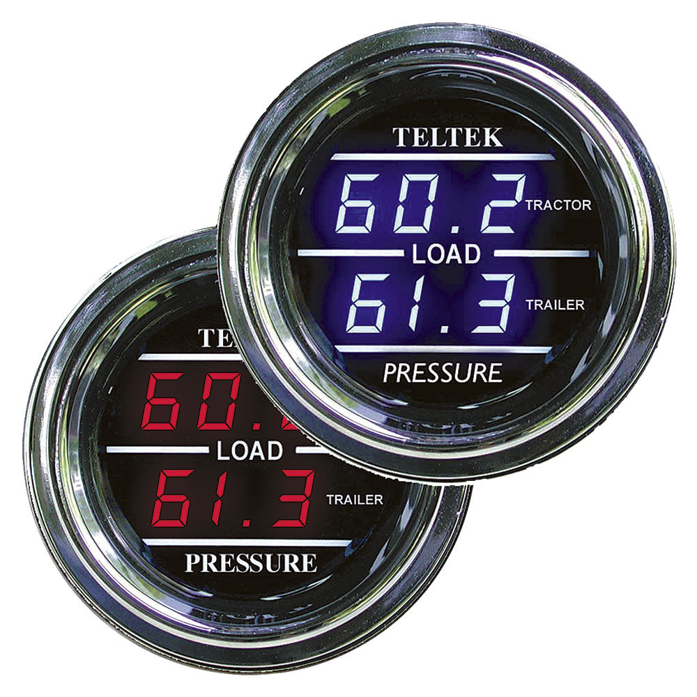 Dual Tractor / Trailer Load Pressure Gauge