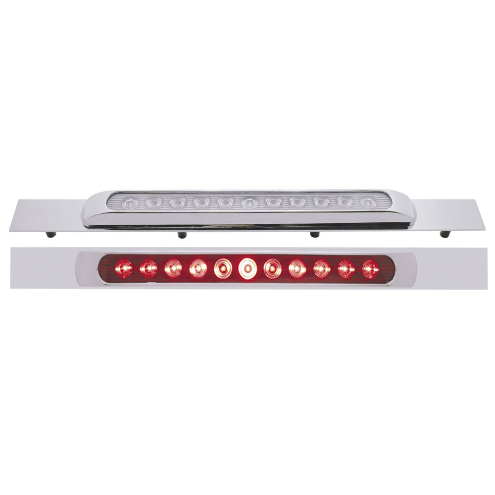 LED Chrome Top Mud Flap Accent (EA)