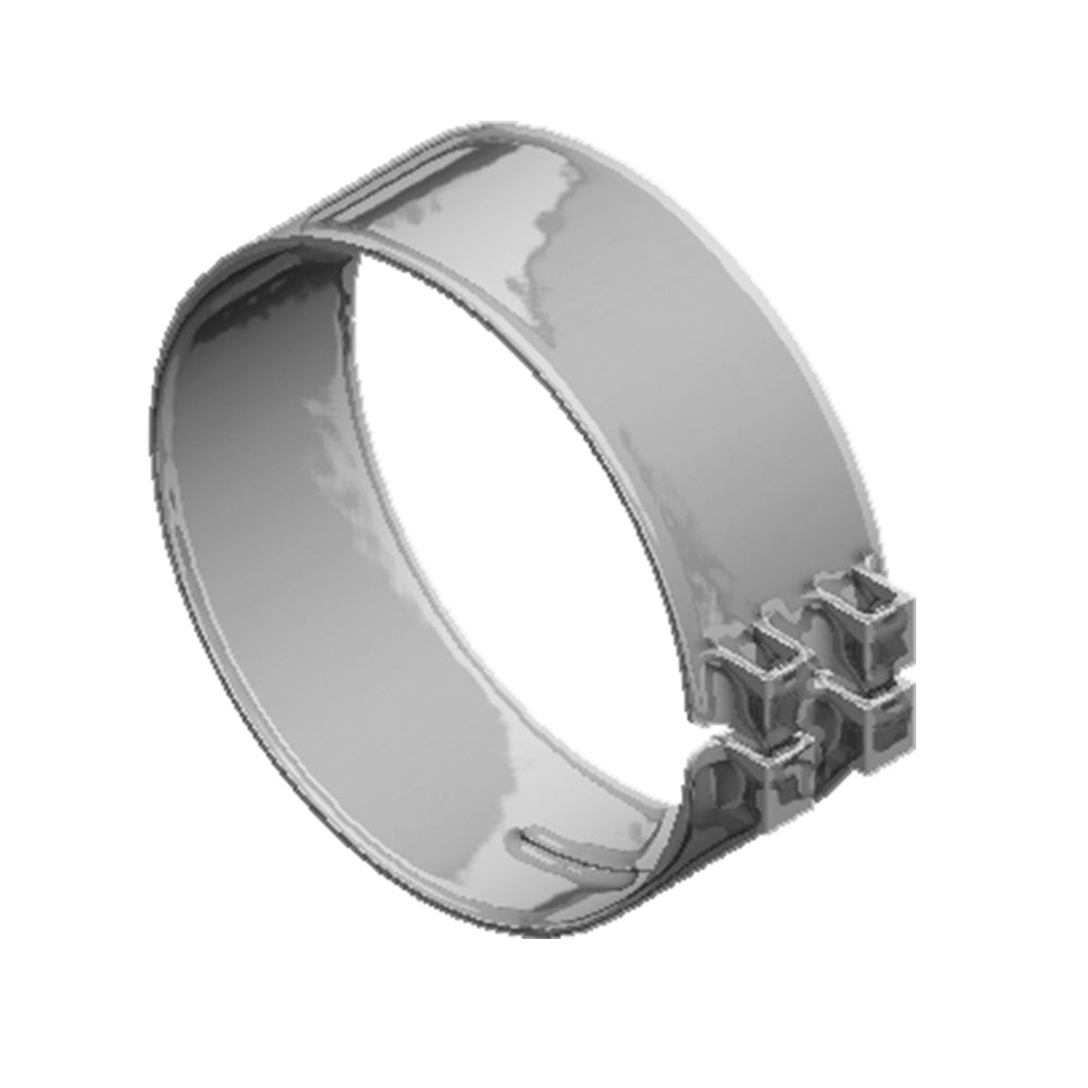 8" Chrome Bracket-less Clamp