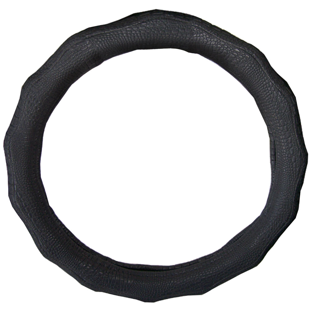 Deluxe Crocodile Steering Wheel Covers 18"