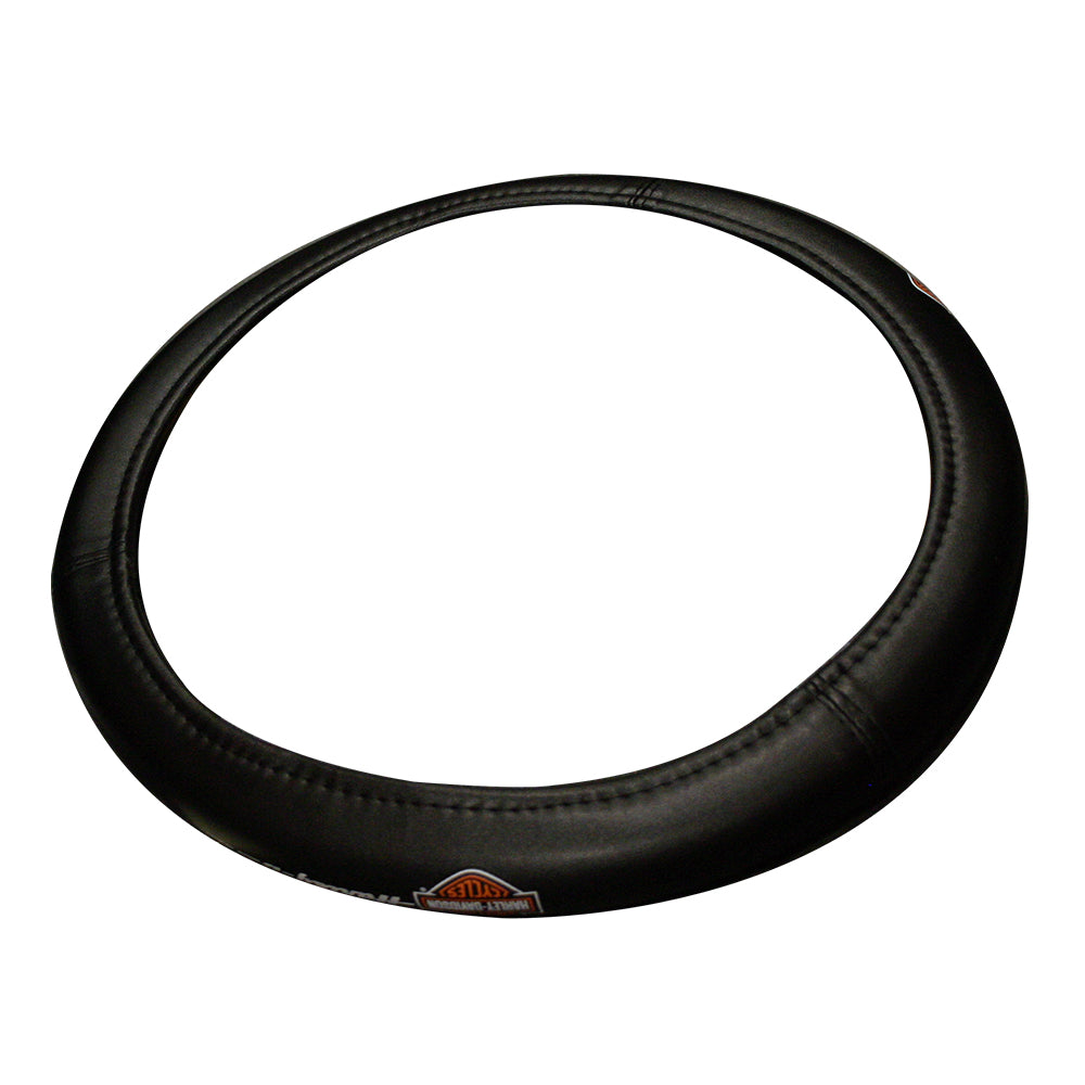 Harley-Davidson Black Steering Wheel Cover