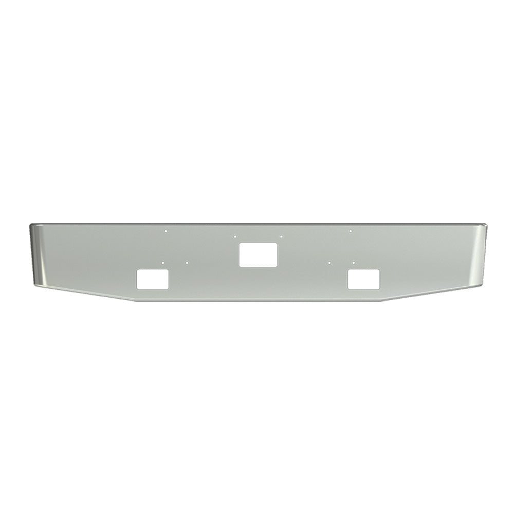 Peterbilt 379 16" Stainless Steel Tapered Bumper