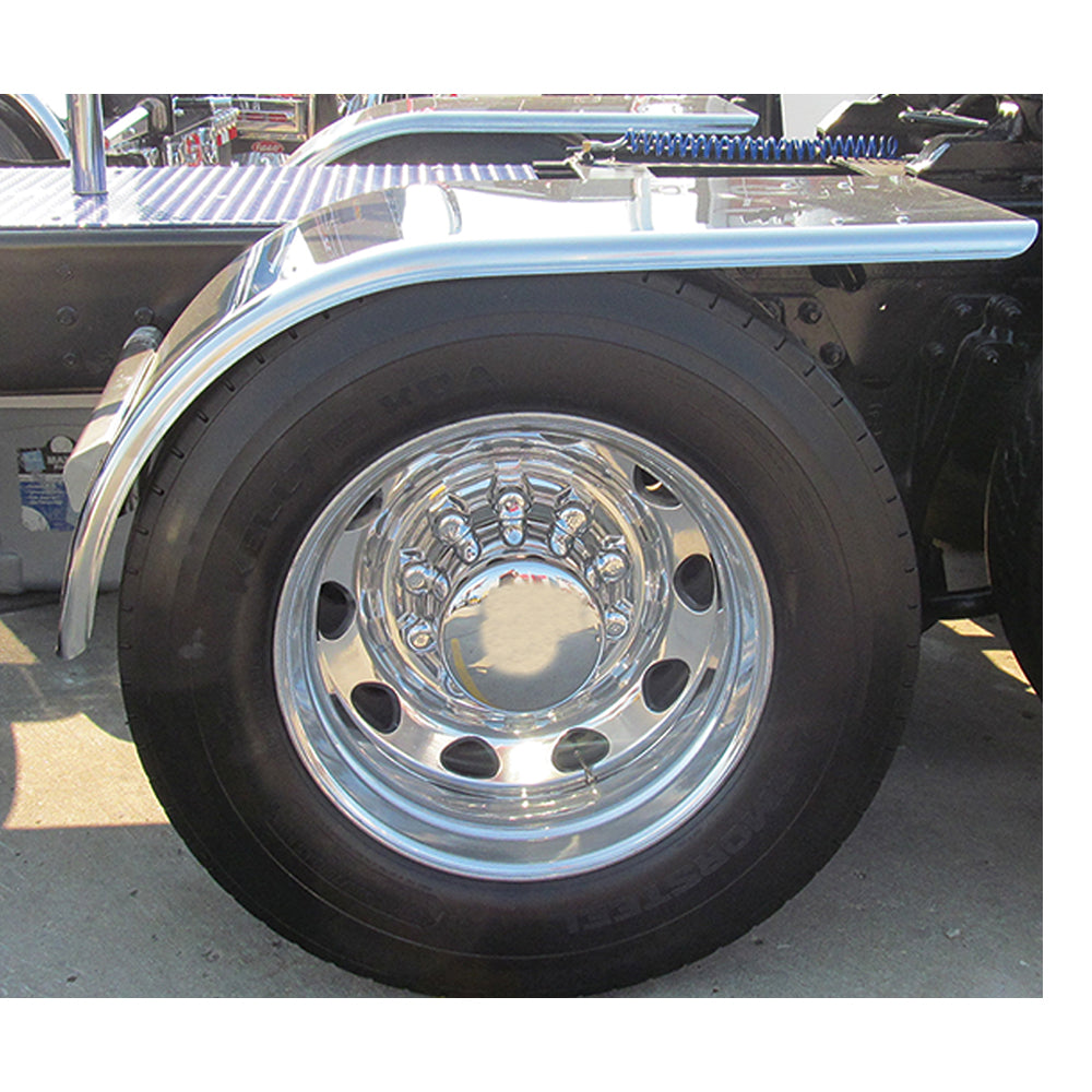 60" Stainless Steel Half Fenders