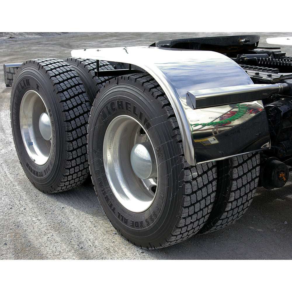 60" Stainless Steel Half Fenders