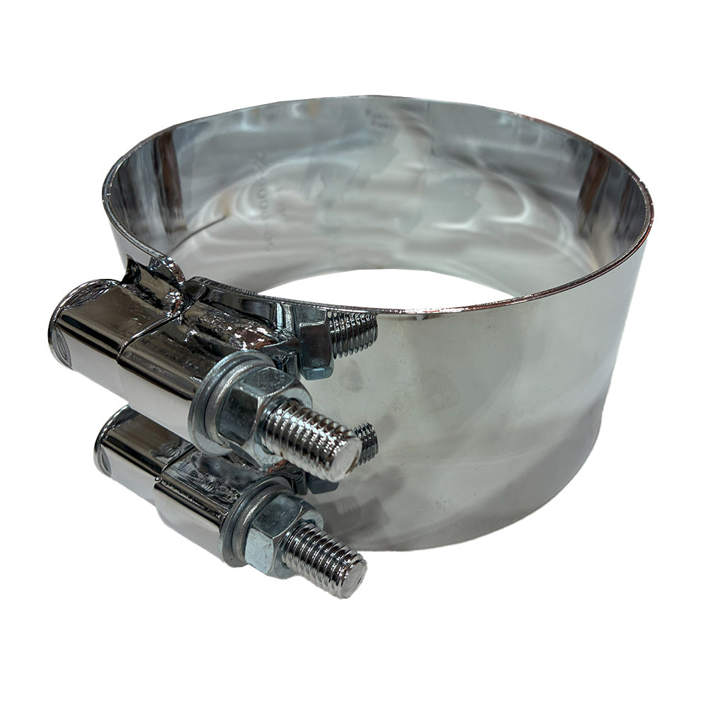 7" Chrome Bracket-Less Clamp