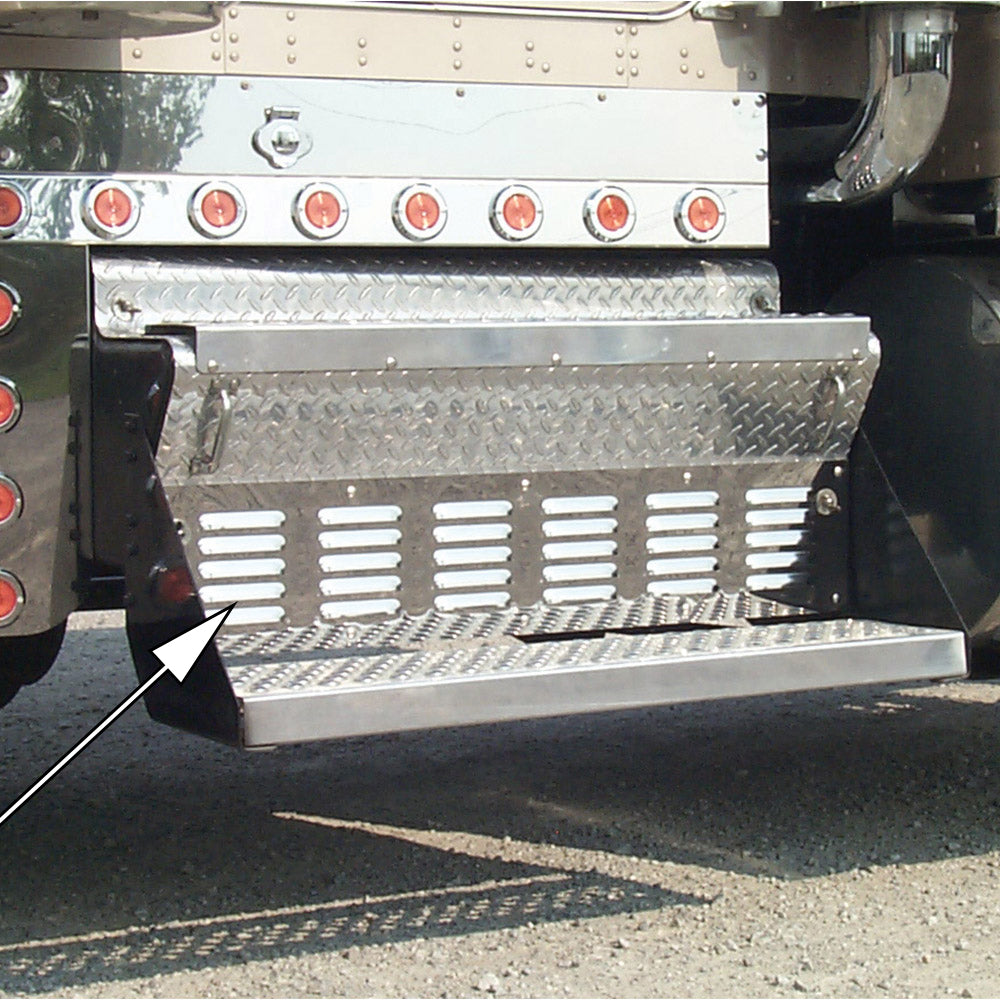 Kenworth 34" Louvered Battery Box Cover