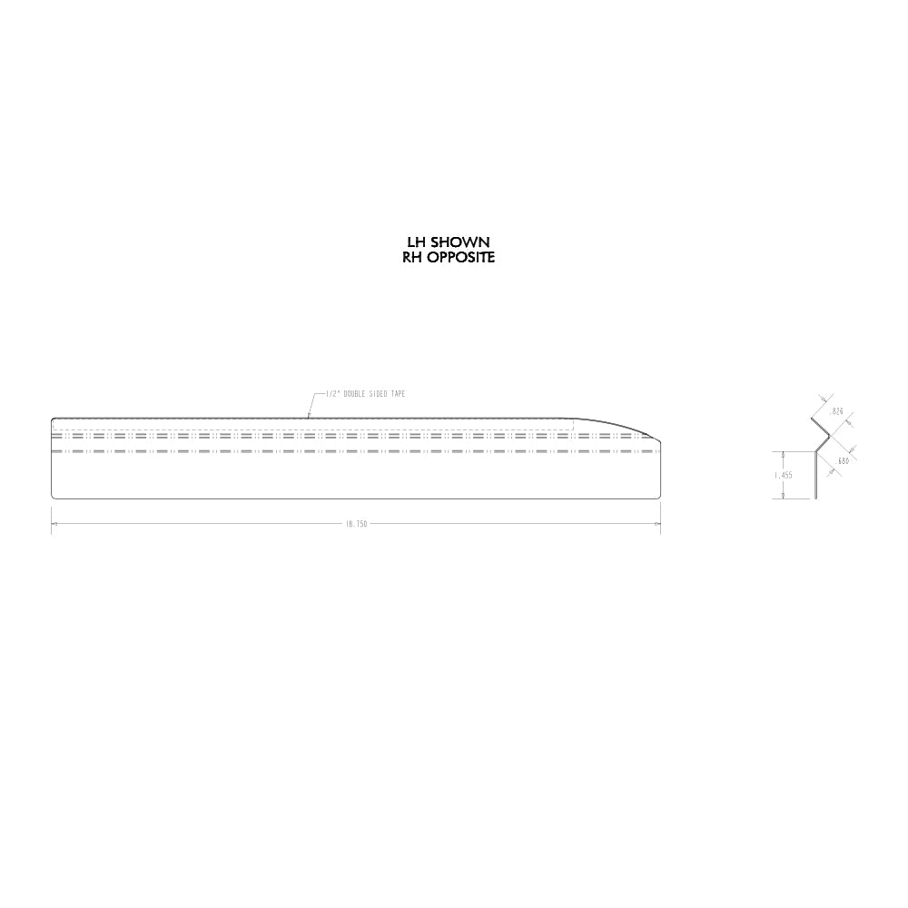 Universal Window Air Deflectors