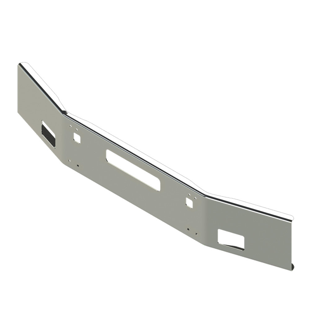 Kenworth T800 14" Open End Chrome Bumper
