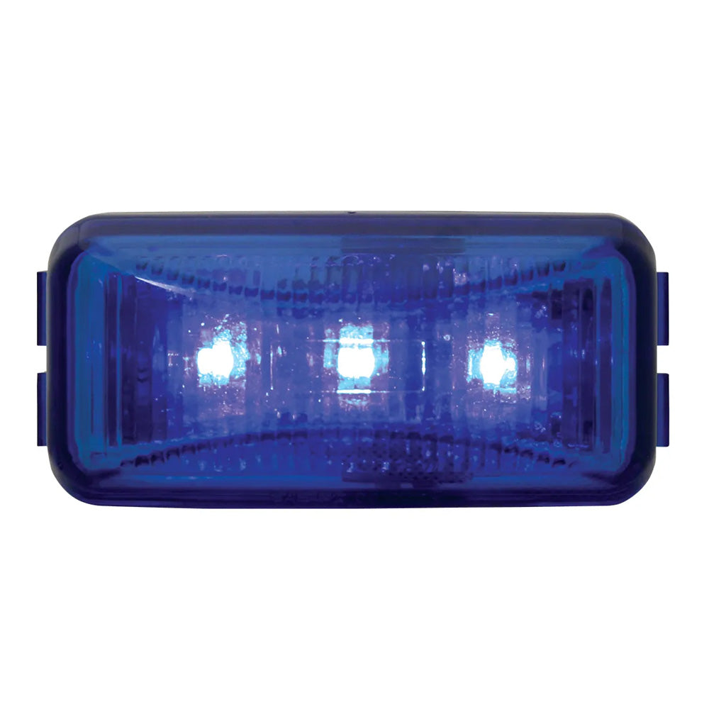 Small Rectangular Rail Style LED Marker Light