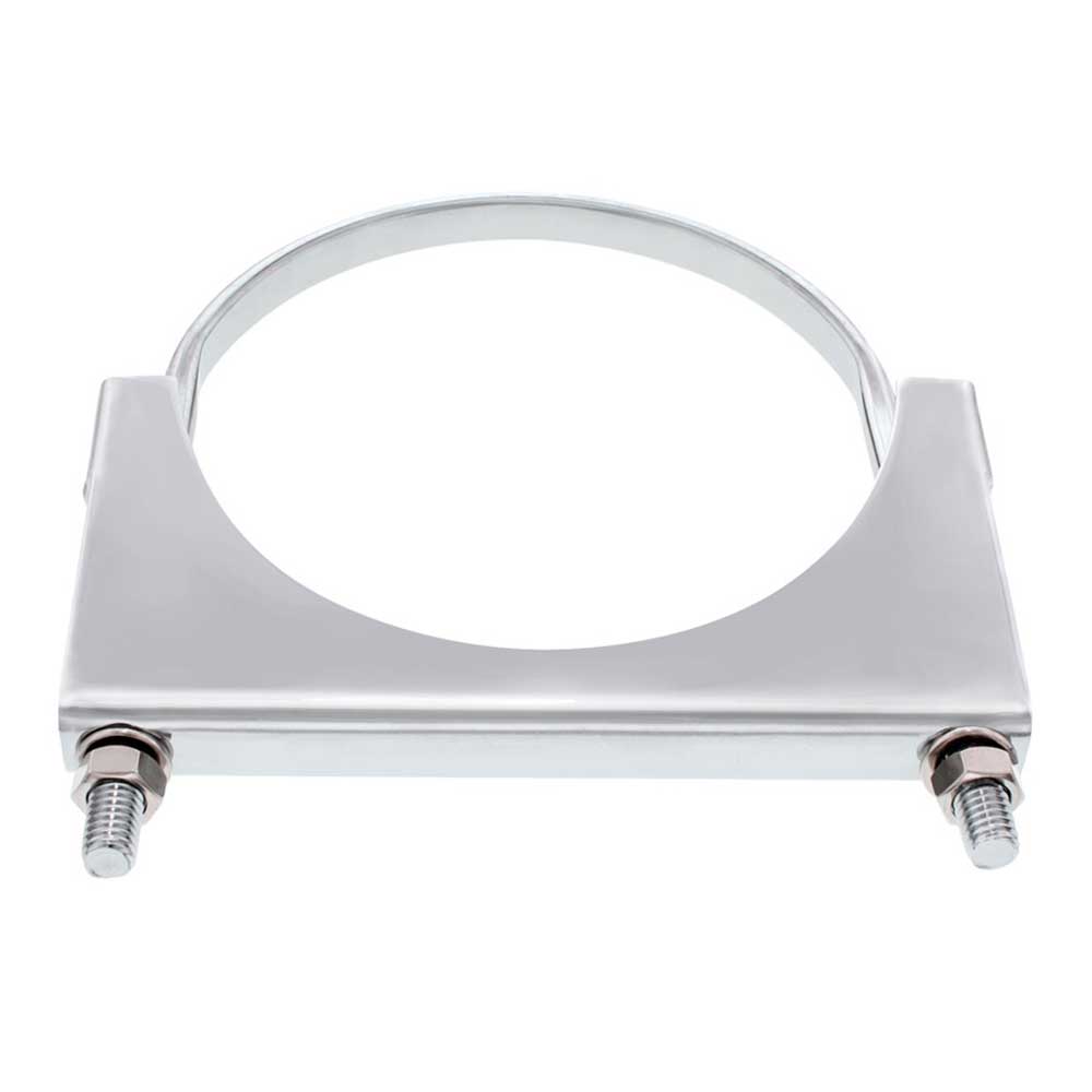 6" Chrome U-Bolt Exhaust Clamp