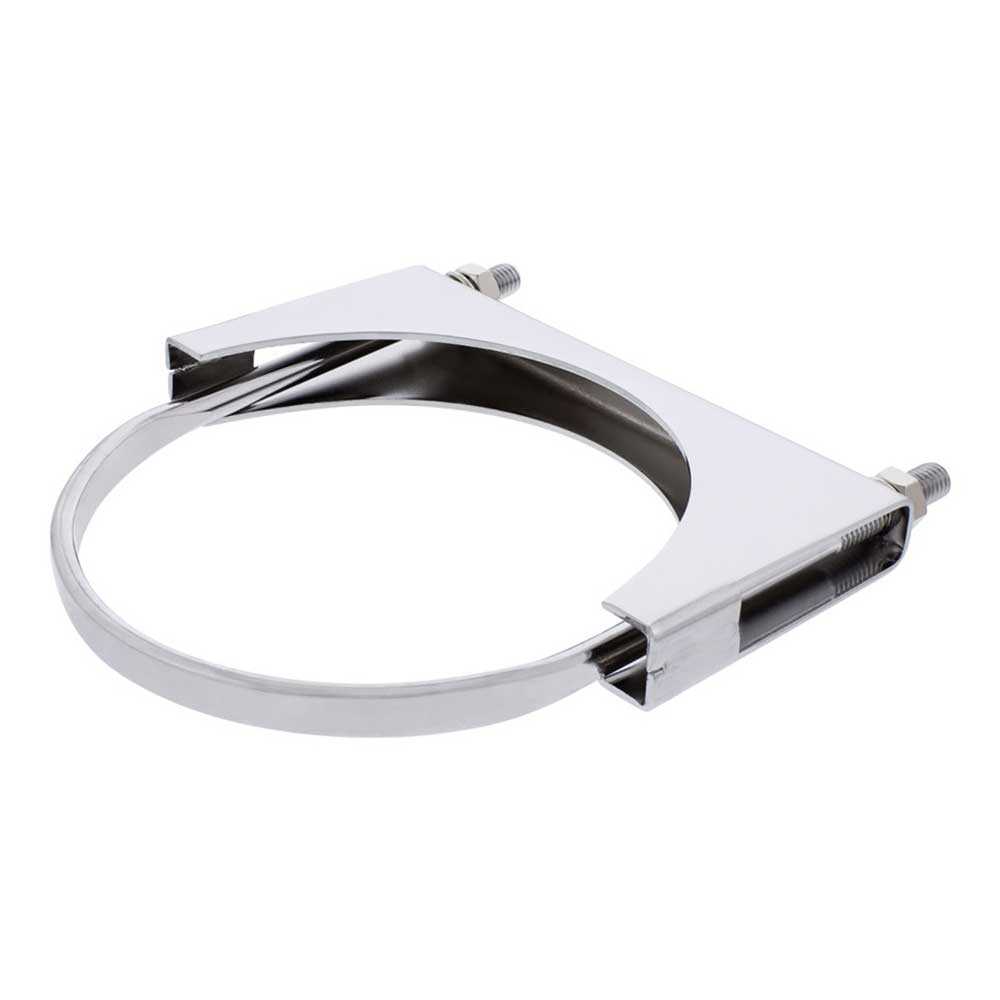 6" Chrome U-Bolt Exhaust Clamp