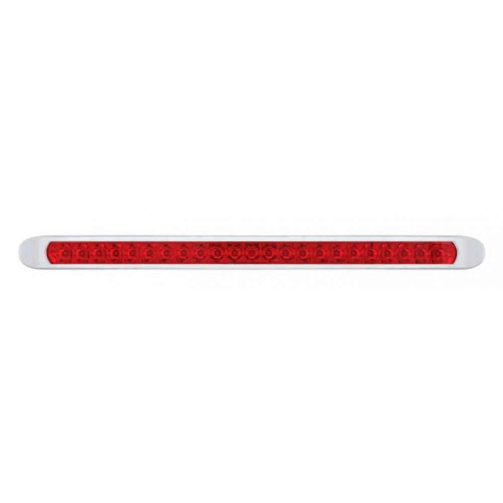 17" Reflector 23 LED Turn Signal Light Bar with Bezel