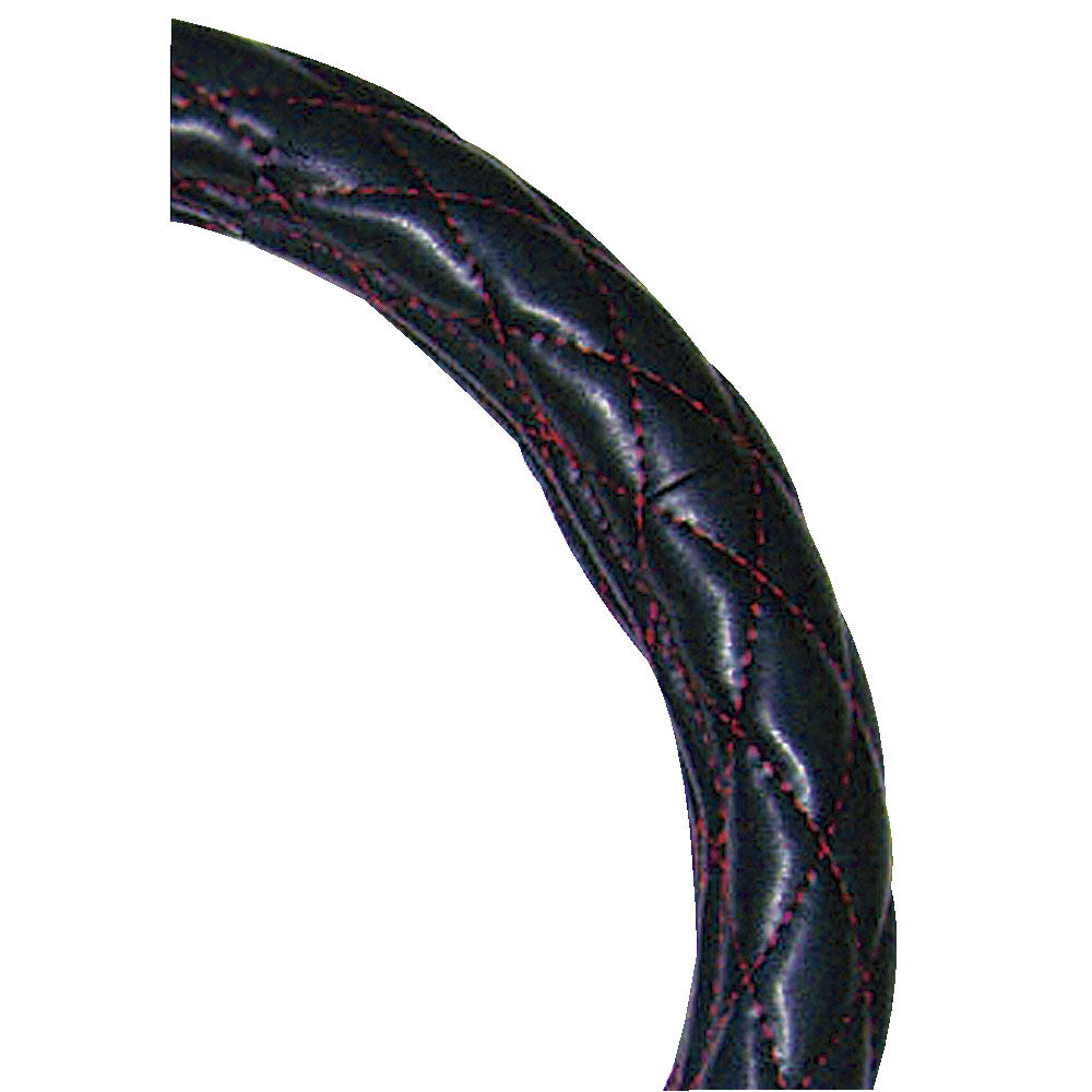 Deluxe Quilted Steering Wheel Cover 18"