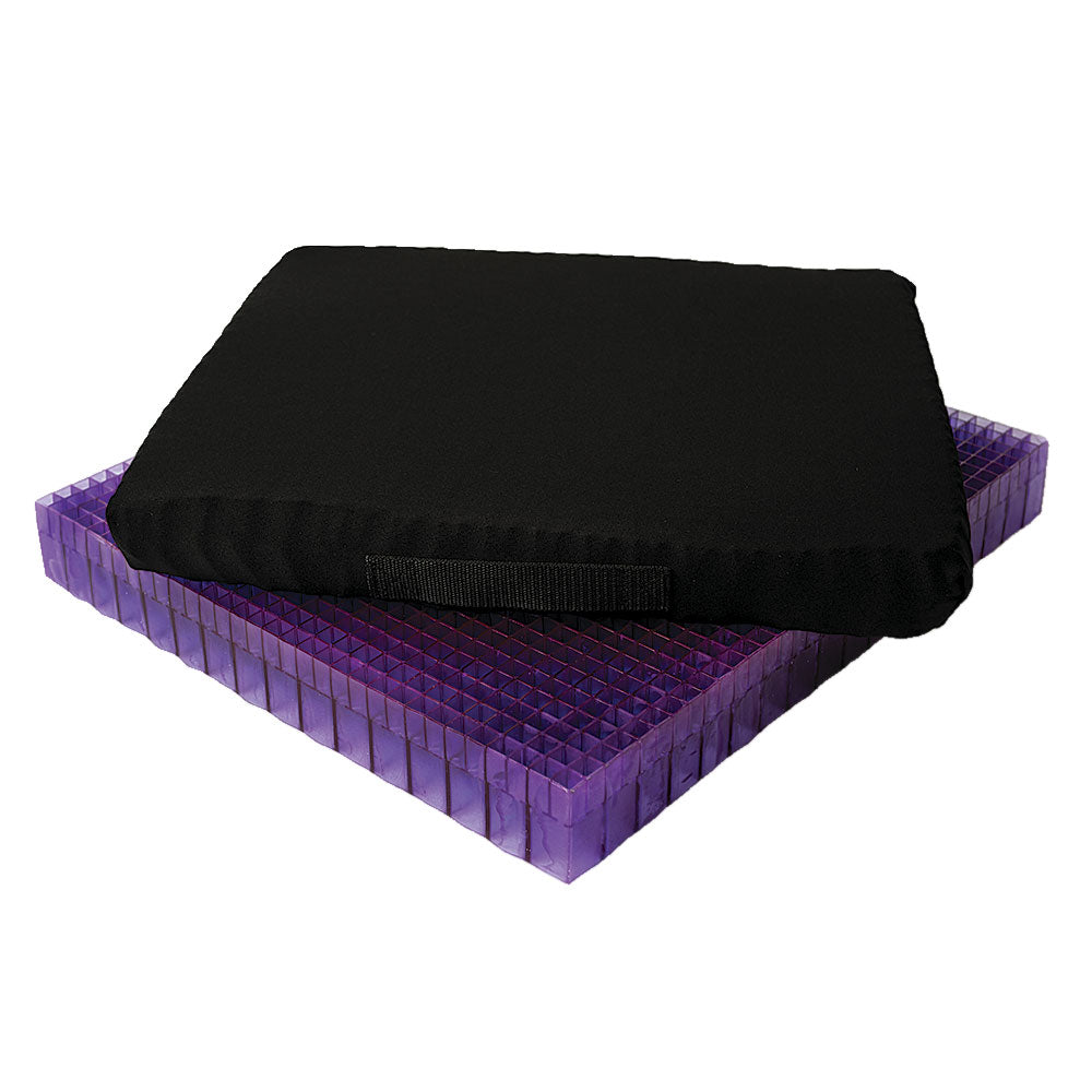 Double Purple Gel Seat Cushion
