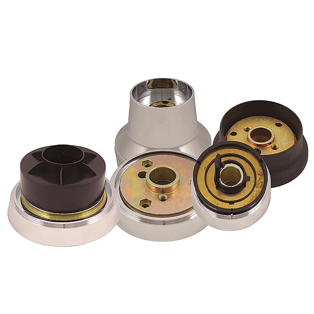 Chrome Three-Hole Hub Adapter