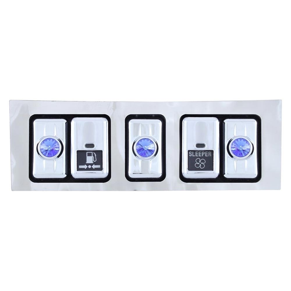 Volvo Chrome Rocker Switch Cover