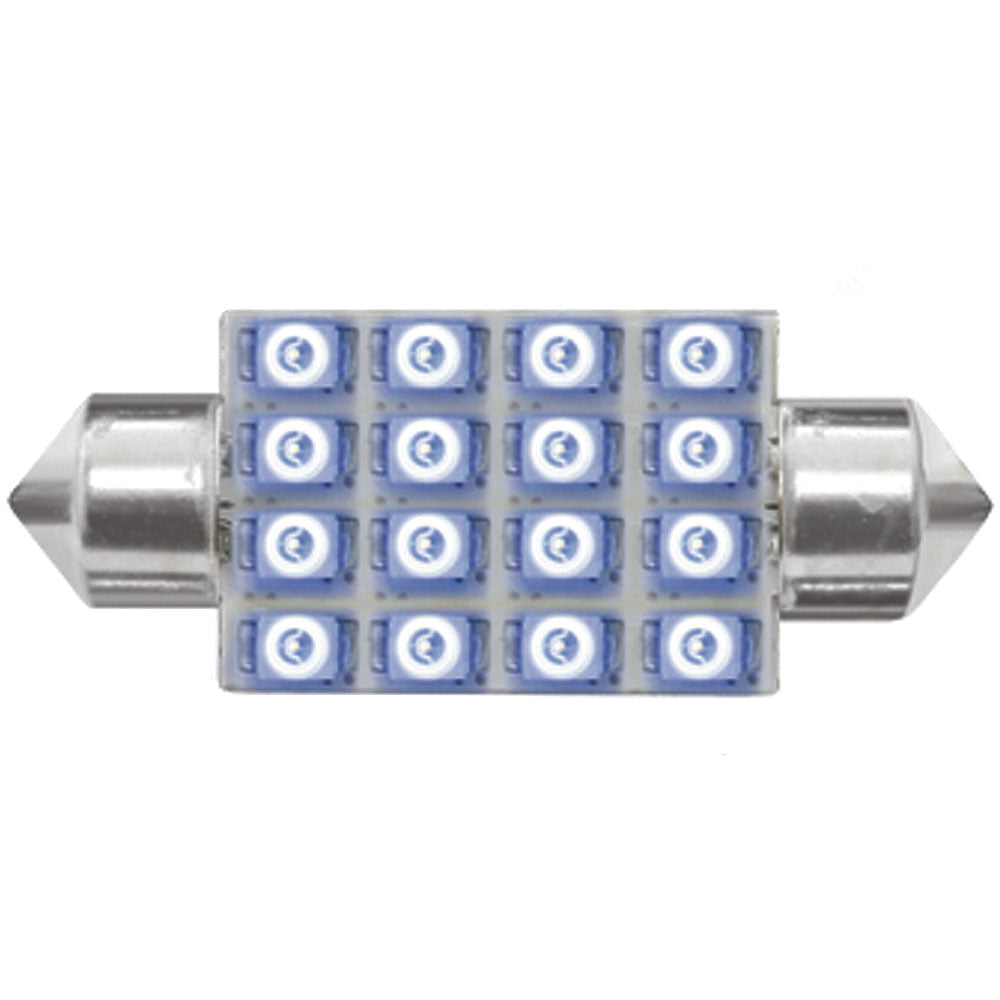 211 16 LED Dome Light Bulbs 44mm (PR)