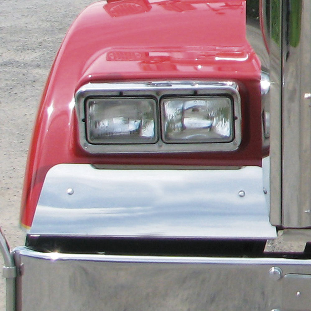 Kenworth W900L Stainless Steel Fender Guard