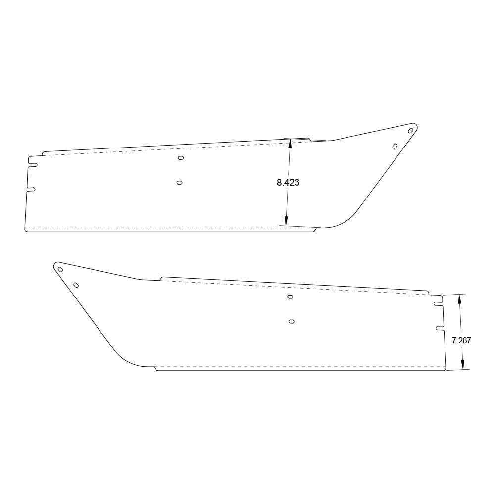 Kenworth Replacement Factory Style Visor