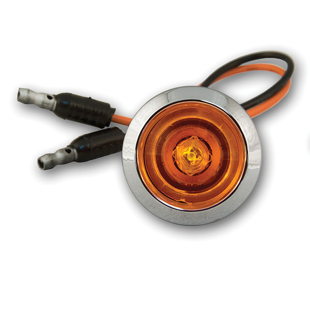 1" 1 LED Bulls-Eye Marker Light