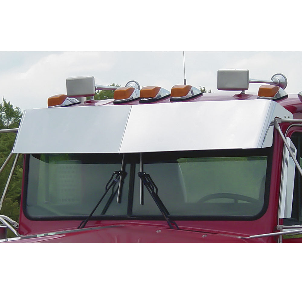 Kenworth Flat Windshield 12" Blind Mount Visor (1985-1998)