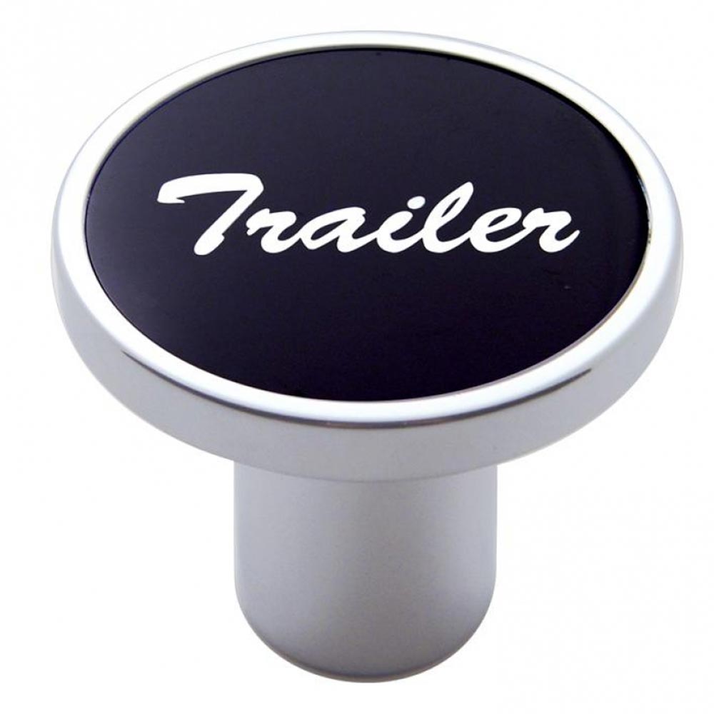 "Trailer" Sticker Aluminum Air Valve Knob