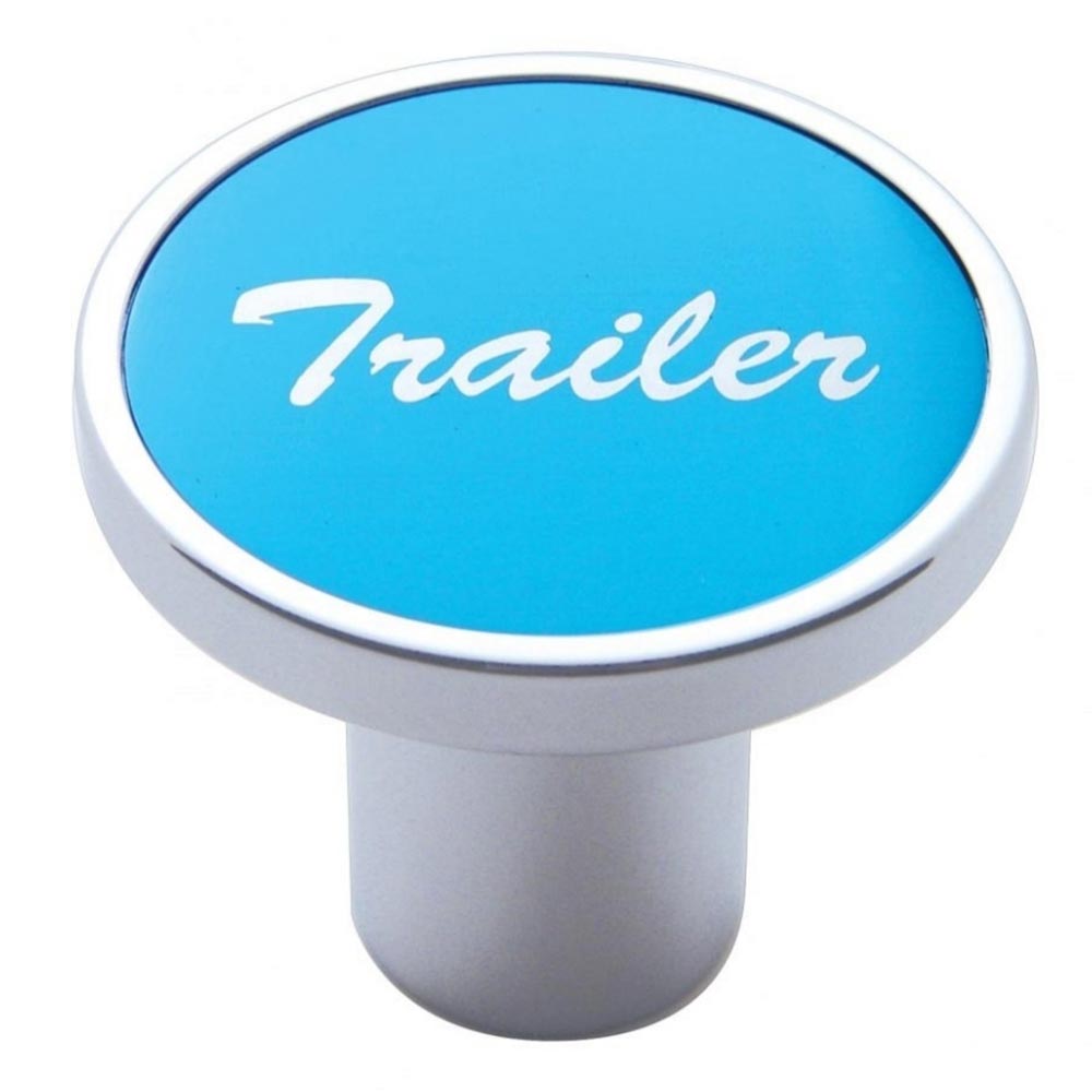 "Trailer" Sticker Aluminum Air Valve Knob