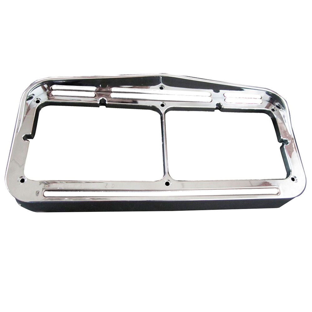 Dual Rectangular Headlight Bezel 50 Flatline LED Lights