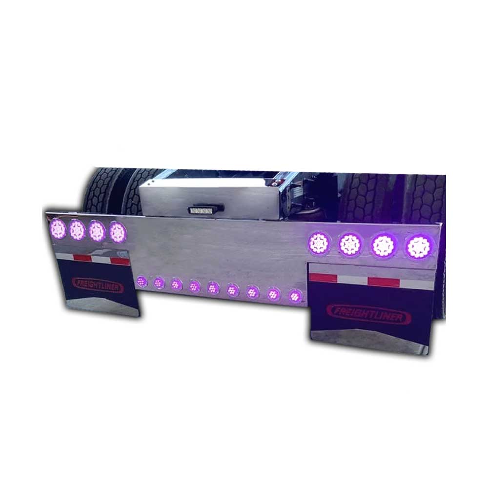 94" x 8" One-Piece Rear Light Bar with 45" Center Panel