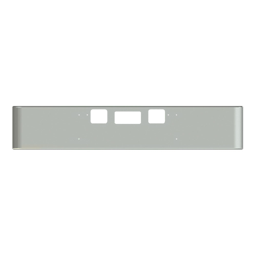 18" Texas Square Bumper for Freightliner Coronado 2010 and newer with Set Forward Axle