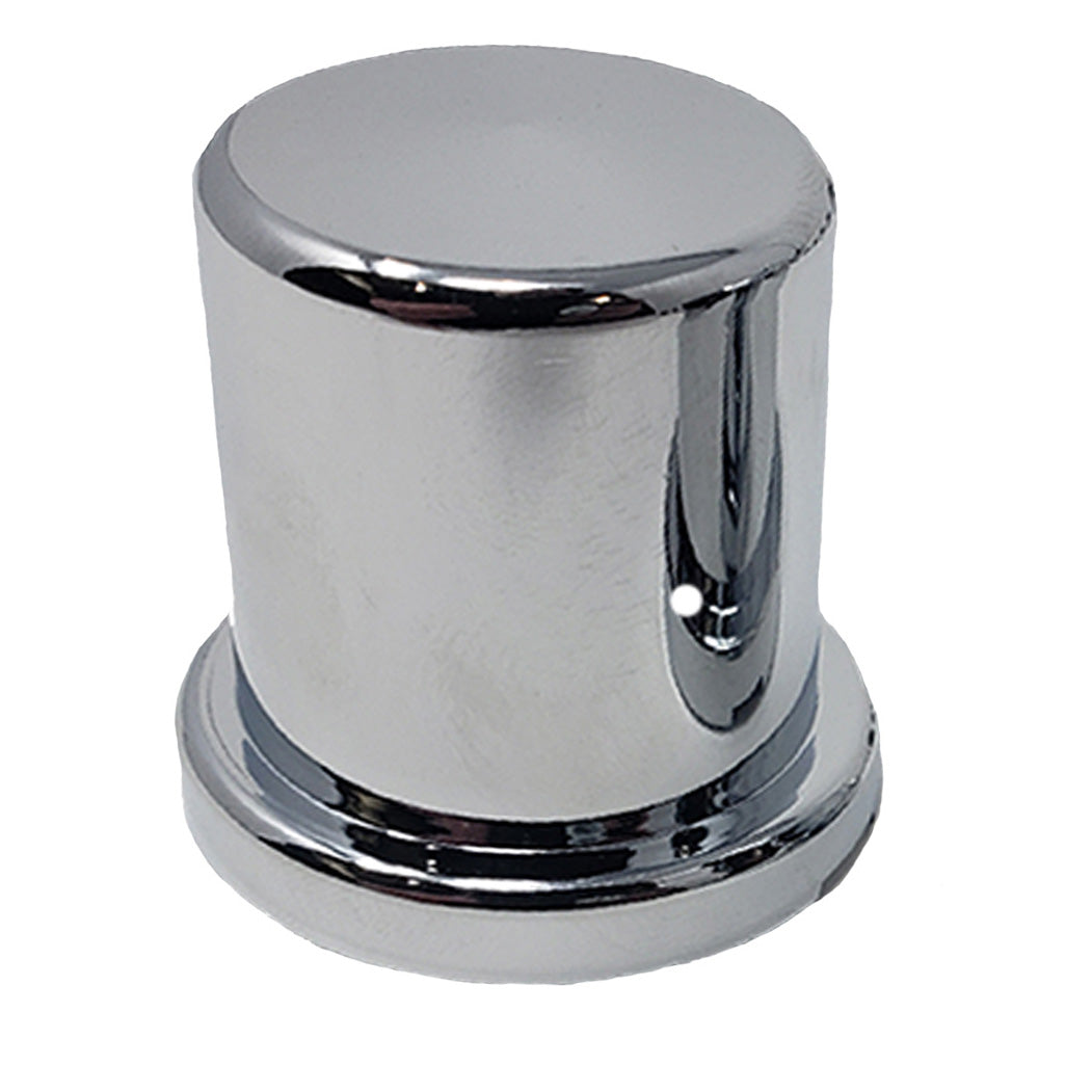 15/16" and 7/8" x 1-1/2" Chrome Plastic Tall Top Hat Nut Cover - Push On