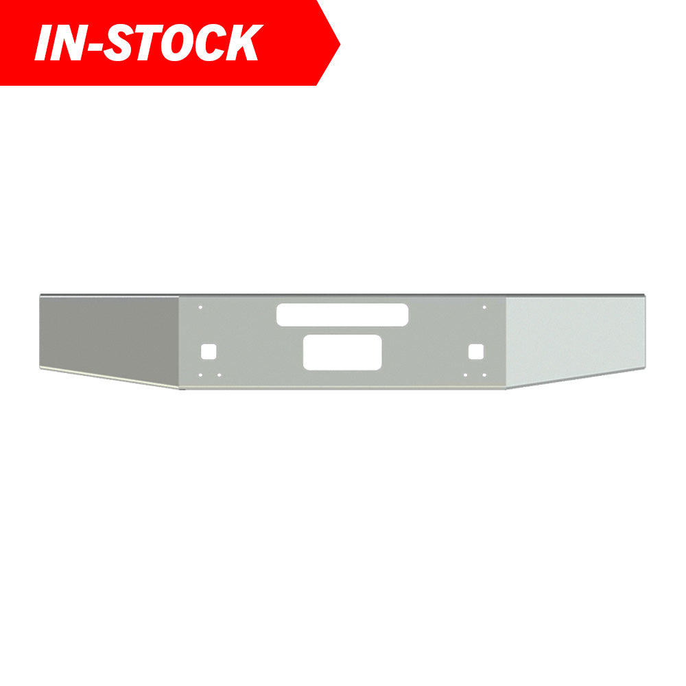 Kenworth T800, T880 14" Open-End Tapered Chrome Bumper