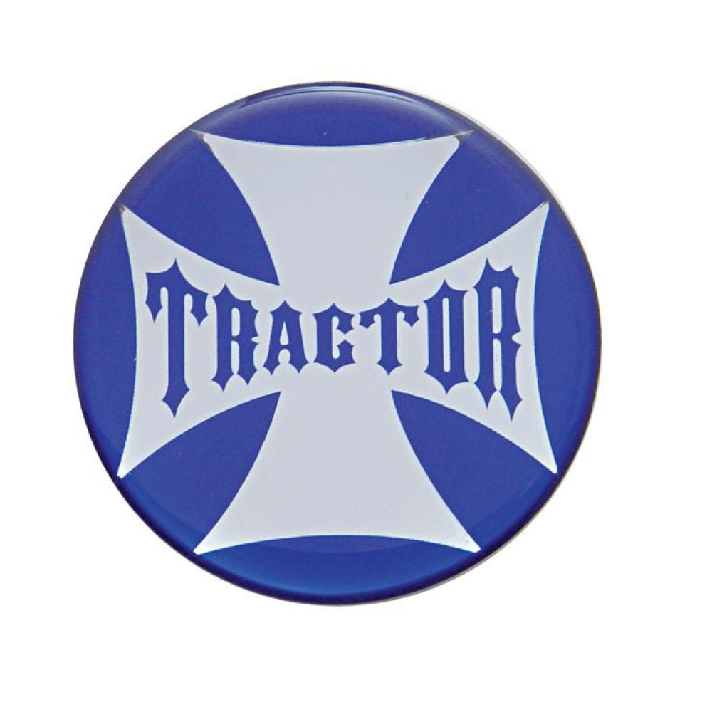 "Tractor" Maltese Cross Air Valve Knob Sticker