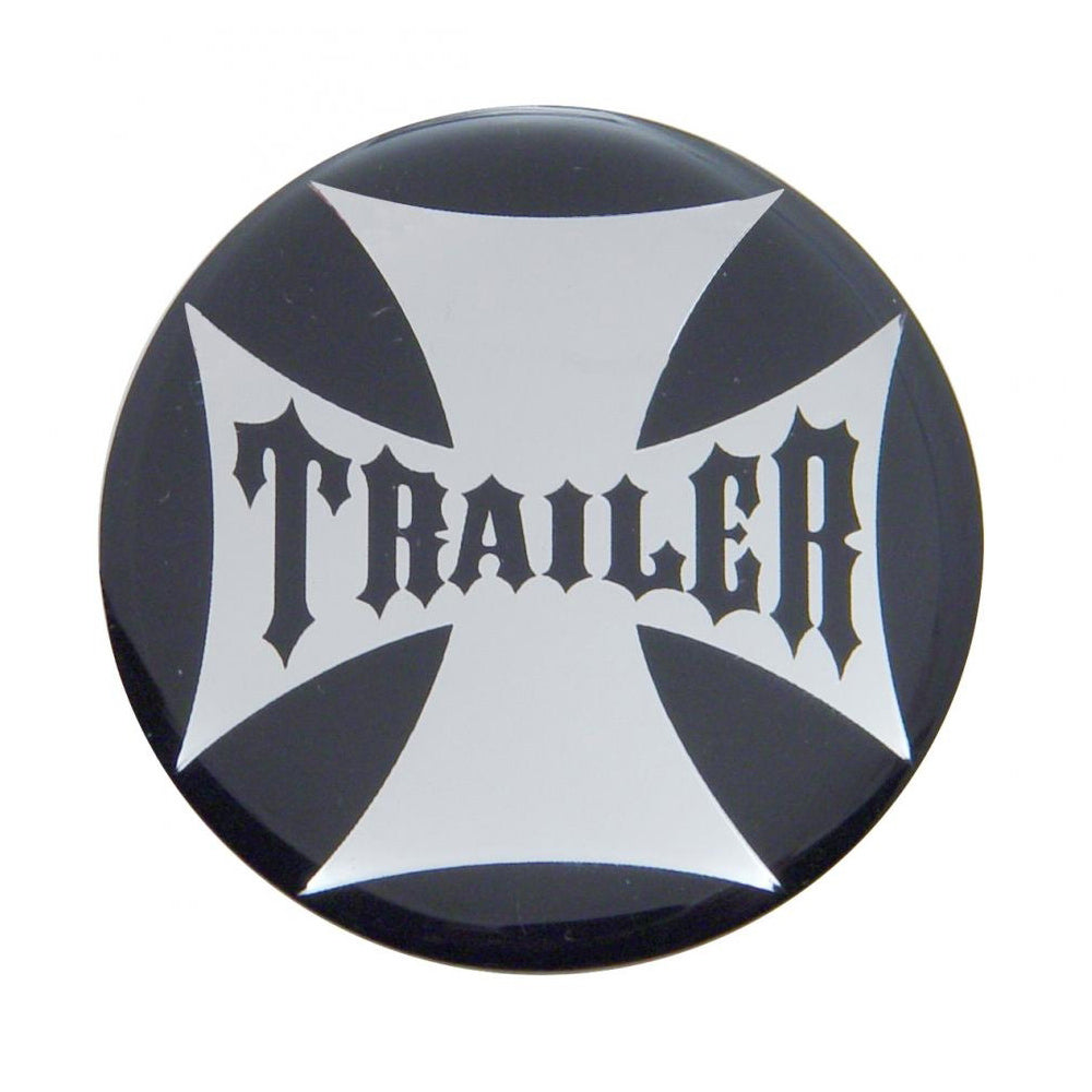 "Trailer" Maltese Cross Air Valve Knob Sticker