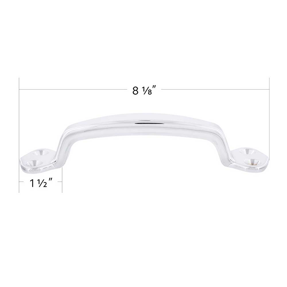 Chrome Die Cast Grab Handle Kit with Mounting Hardware