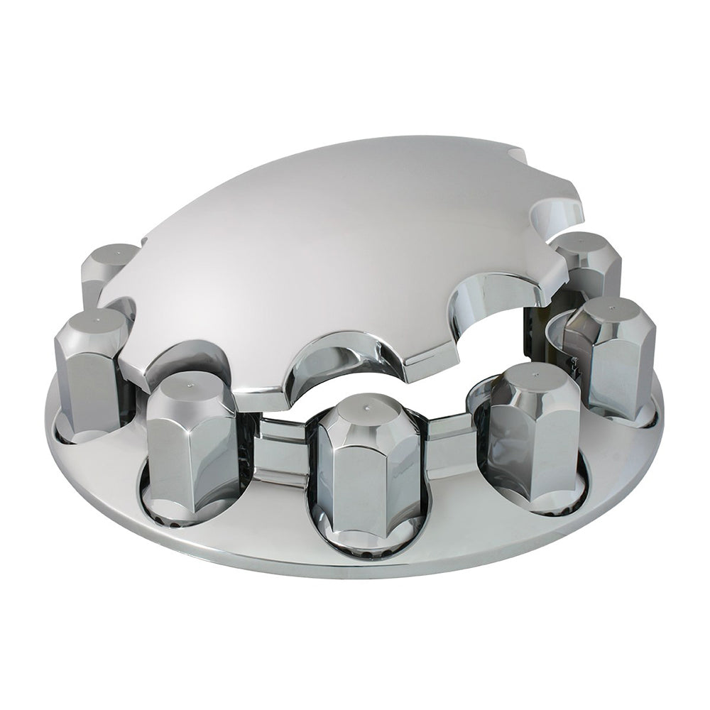 Chrome ABS Lock Tab Front Axle Covers