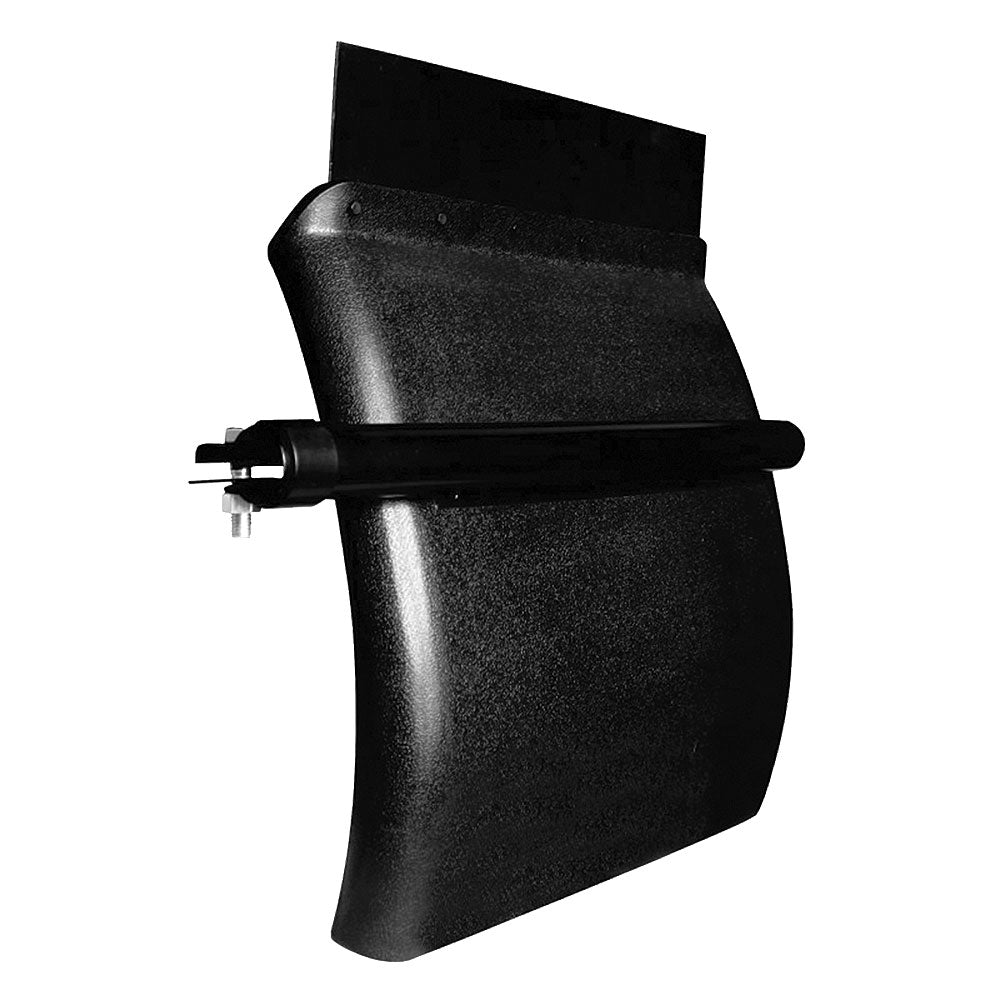 24" x 24" Black Poly Quarter Fenders (PR)