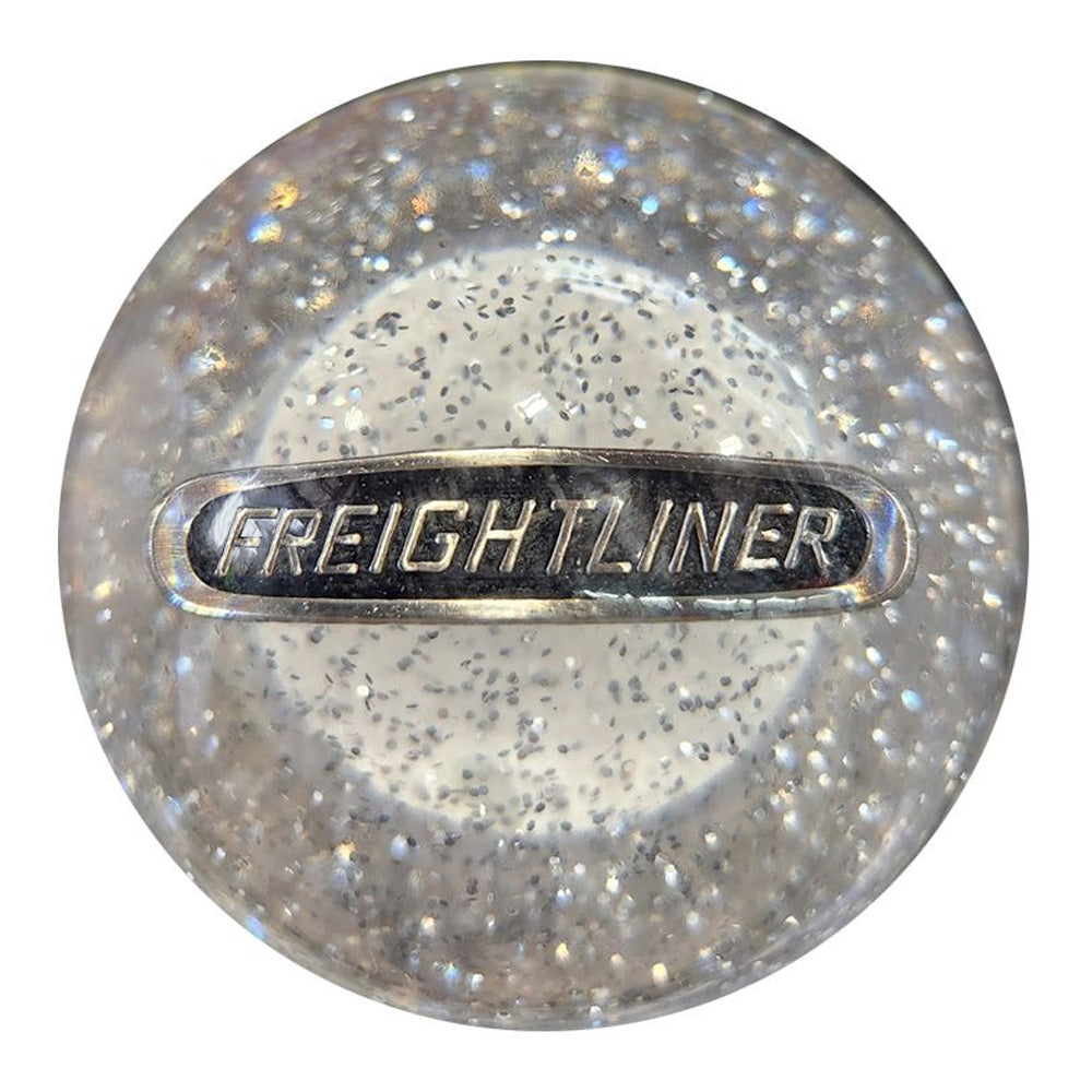 Clear Glitter Freightliner Tractor/Trailer Brake Knob